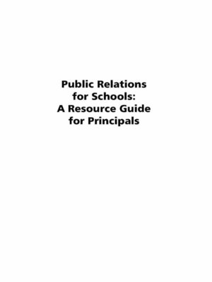 cover image of Public Relations For Schools